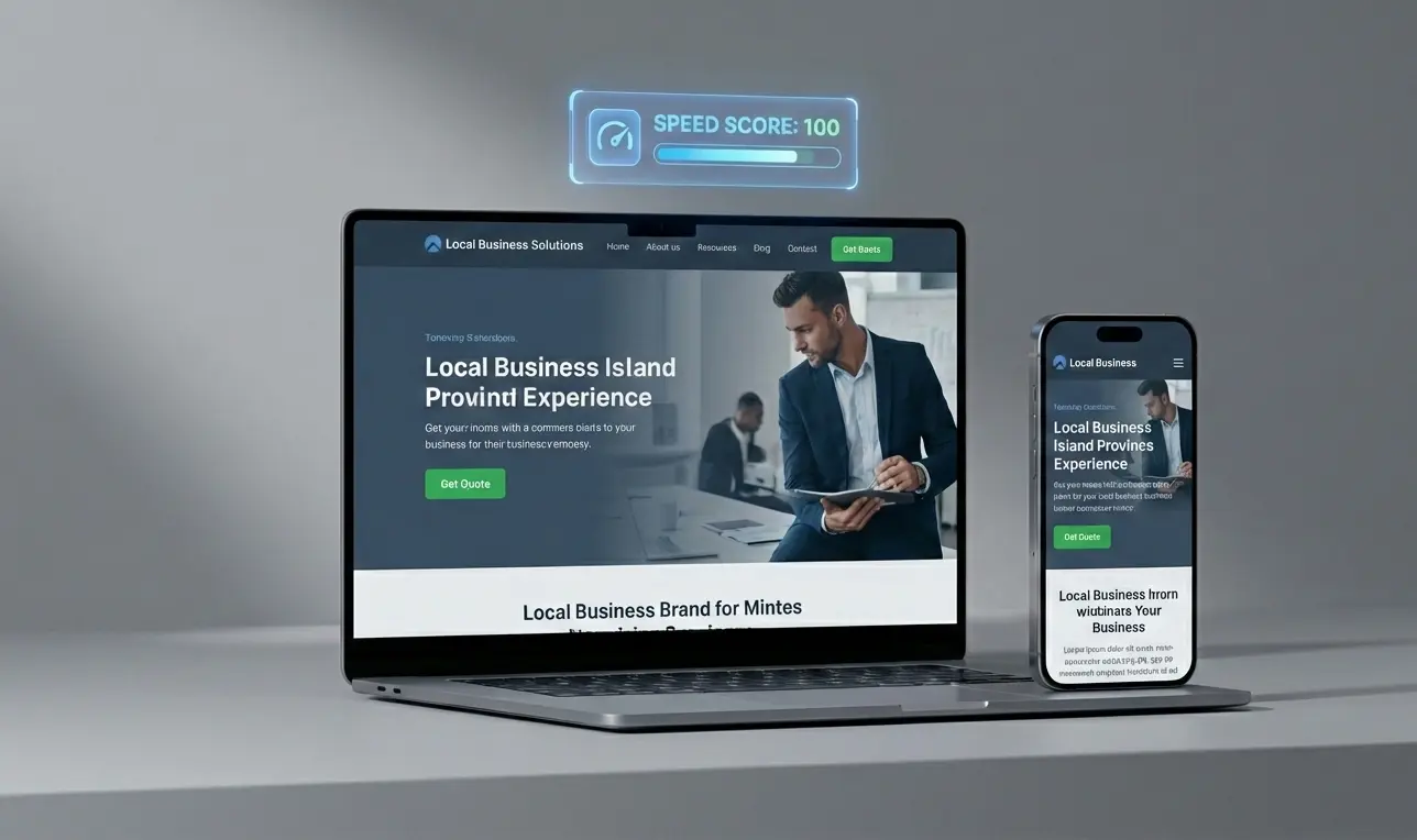 Get found: Custom Website
